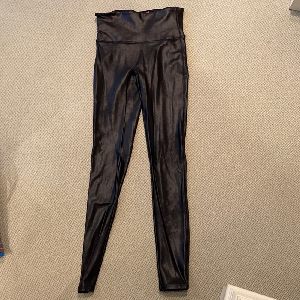 Spanx Faux Leather Leggings